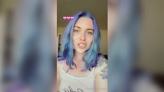 Freakslutsage (freaksl_tsage) OnlyFans Leaks Sage the Giant Dildo Anal Freak 132