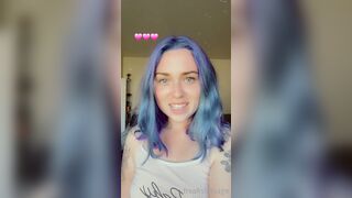 Freakslutsage (freaksl_tsage) OnlyFans Leaks Sage the Giant Dildo Anal Freak 132
