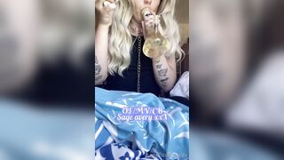 Freakslutsage (freaksl_tsage) OnlyFans Leaks Sage the Giant Dildo Anal Freak 65