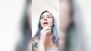 Freakslutsage (freaksl_tsage) OnlyFans Leaks Sage the Giant Dildo Anal Freak 110