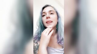 Freakslutsage (freaksl_tsage) OnlyFans Leaks Sage the Giant Dildo Anal Freak 110