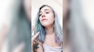 Freakslutsage (freaksl_tsage) OnlyFans Leaks Sage the Giant Dildo Anal Freak 110