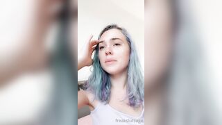 Freakslutsage (freaksl_tsage) OnlyFans Leaks Sage the Giant Dildo Anal Freak 110