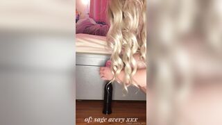 Freakslutsage (freaksl_tsage) OnlyFans Leaks Sage the Giant Dildo Anal Freak 88