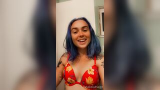 Freakslutsage (freaksl_tsage) OnlyFans Leaks Sage the Giant Dildo Anal Freak 123
