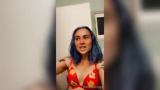 Freakslutsage (freaksl_tsage) OnlyFans Leaks Sage the Giant Dildo Anal Freak 123