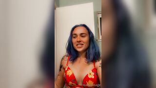 Freakslutsage (freaksl_tsage) OnlyFans Leaks Sage the Giant Dildo Anal Freak 123