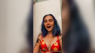Freakslutsage (freaksl_tsage) OnlyFans Leaks Sage the Giant Dildo Anal Freak 123