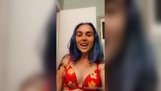 Freakslutsage (freaksl_tsage) OnlyFans Leaks Sage the Giant Dildo Anal Freak 123