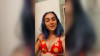 Freakslutsage (freaksl_tsage) OnlyFans Leaks Sage the Giant Dildo Anal Freak 123