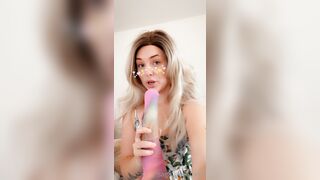 Freakslutsage (freaksl_tsage) OnlyFans Leaks Sage the Giant Dildo Anal Freak 49
