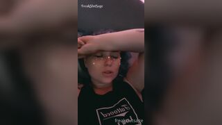 Freakslutsage (freaksl_tsage) OnlyFans Leaks Sage the Giant Dildo Anal Freak 119