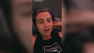 Freakslutsage (freaksl_tsage) OnlyFans Leaks Sage the Giant Dildo Anal Freak 119
