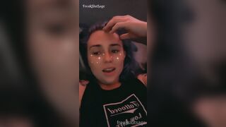 Freakslutsage (freaksl_tsage) OnlyFans Leaks Sage the Giant Dildo Anal Freak 119