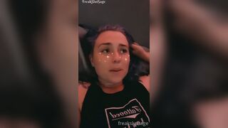 Freakslutsage (freaksl_tsage) OnlyFans Leaks Sage the Giant Dildo Anal Freak 119