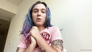 Freakslutsage (freaksl_tsage) OnlyFans Leaks Sage the Giant Dildo Anal Freak 99
