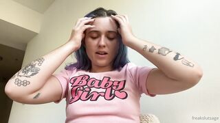 Freakslutsage (freaksl_tsage) OnlyFans Leaks Sage the Giant Dildo Anal Freak 99