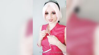 Aerytiefling (Aery Tiefling) OnlyFans Leaks Petite Cosplater with Spicy Content 53