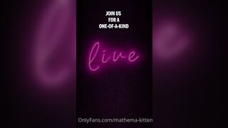 Mathemakitten (mathema kitten) OnlyFans Leaks Mathematician nerd is sexy 347