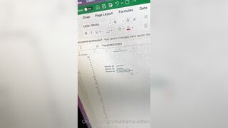 Mathemakitten (mathema kitten) OnlyFans Leaks Mathematician nerd is sexy 263