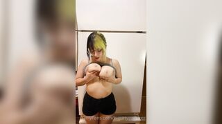 Bigtittygothegg Lee OnlyFans Leaks  Natural Big Boobies & a Jiggly Butt 80