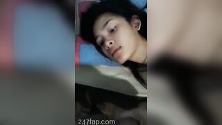Genina Asian Amateur school Girl Leaks Sex Porn Video 1