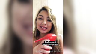 Kazumisquirts Asian Chinese OnlyFans Leaks Sex Porn Video 120