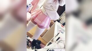 Milkimind OnlyFans Leaks 19 yo Nerdy Slut is always horny 2