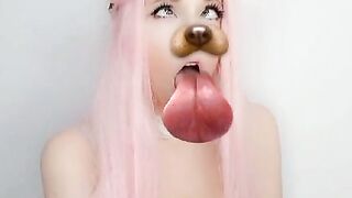 Milkimind OnlyFans Leaks 19 yo Nerdy Slut is always horny 80