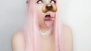 Milkimind OnlyFans Leaks 19 yo Nerdy Slut is always horny 80