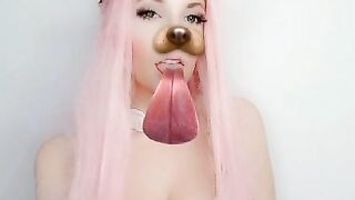 Milkimind OnlyFans Leaks 19 yo Nerdy Slut is always horny 80