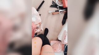 Milkimind OnlyFans Leaks 19 yo Nerdy Slut is always horny 151