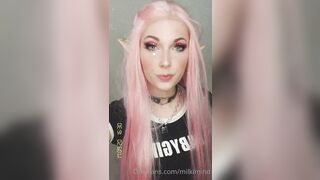 Milkimind OnlyFans Leaks 19 yo Nerdy Slut is always horny 37