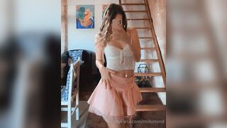 Milkimind OnlyFans Leaks 19 yo Nerdy Slut is always horny 180