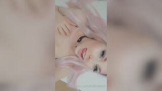 Milkimind OnlyFans Leaks 19 yo Nerdy Slut is always horny 92