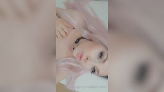 Milkimind OnlyFans Leaks 19 yo Nerdy Slut is always horny 92