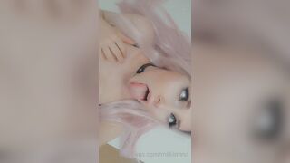 Milkimind OnlyFans Leaks 19 yo Nerdy Slut is always horny 92