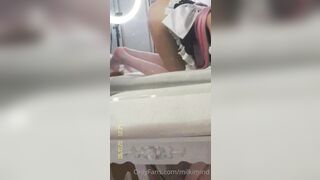 Milkimind OnlyFans Leaks 19 yo Nerdy Slut is always horny 17