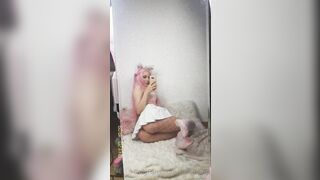 Milkimind OnlyFans Leaks 19 yo Nerdy Slut is always horny 28