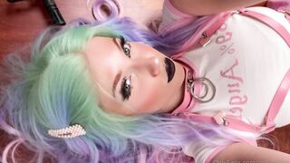 Milkimind OnlyFans Leaks 19 yo Nerdy Slut is always horny 200