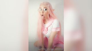 Milkimind OnlyFans Leaks 19 yo Nerdy Slut is always horny 33