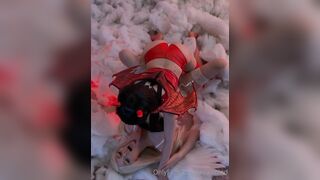 Milkimind OnlyFans Leaks 19 yo Nerdy Slut wearing a tight white tank top and tight jean shorts and looks incredibly seductive