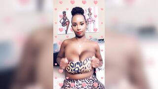 shaun_necole (shaunnecole) OnlyFans Leaks Huge Tits Ebony 8