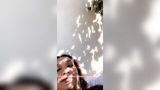 Yasmin Lee Transgender OnlyFans Leaks Laying in the back with the view of West Hollywood getting some sun. I hope my neighbors don’t min