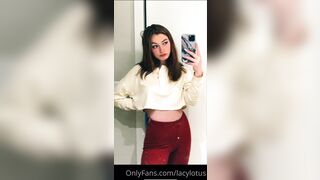 Lacylotus (lacyyy) OnlyFans Leaks Cute Babe Porn Video 12