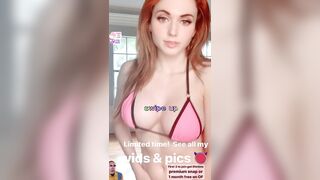 Amouranth OnlyFans Leaks Top Leader Girl Porn Video 134