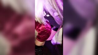 Yasmin Lee Transgender OnlyFans Leaks With the gorgeous foxxy giving her nipple some love in public