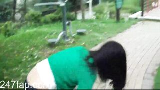 self-touching Asian Amateur 74