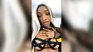 Kayyybear (Kay Bear) OnlyFans Leaks Azeroth Ebony Sexy Ass 7