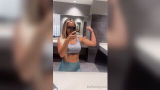 Bellaslaysxo (Bella) OnlyFans Leaks Blonde girl beautiful perky breast and big butt 14